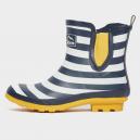 Womens Ankle Length Wellies Navy