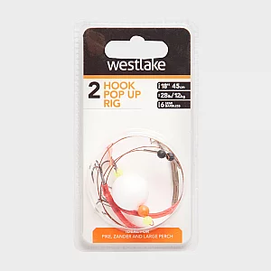 2 Hook Pop Up Rig Size 6 Orange