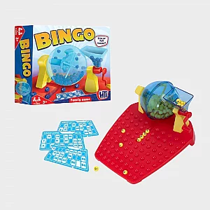 Bingo And Lotto Set Board Game Red