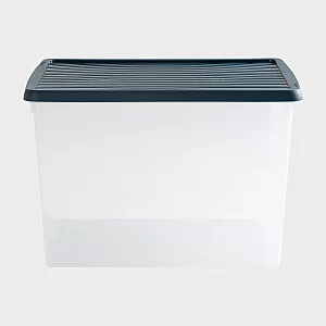 50L Storage Box and Lid Blue