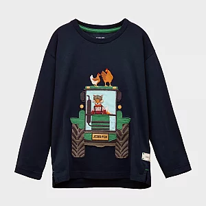 Childs Jack Long Sleeve Top Navy